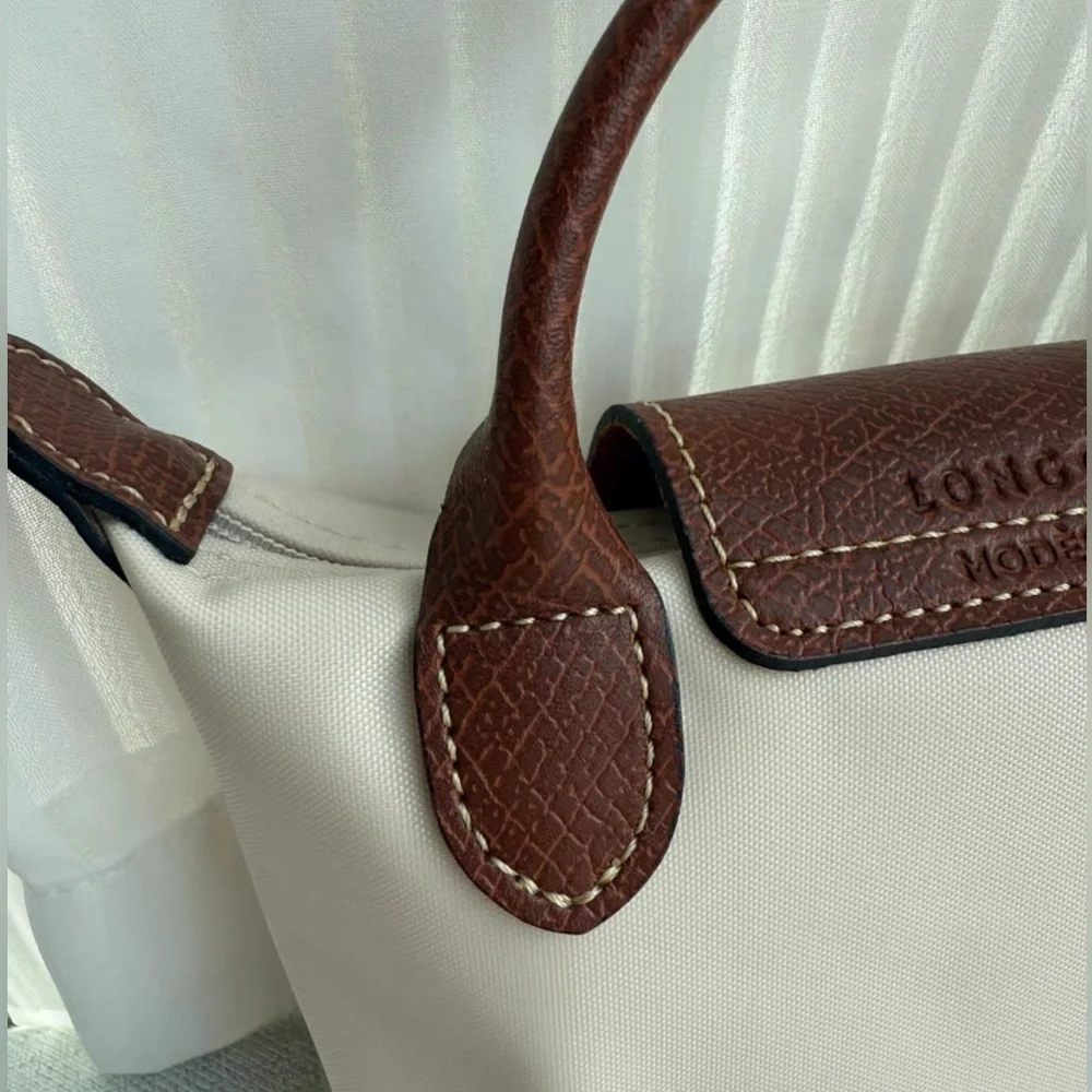 Longchamp paper white dumpling bag mini bag mini - Picture 5 of 7